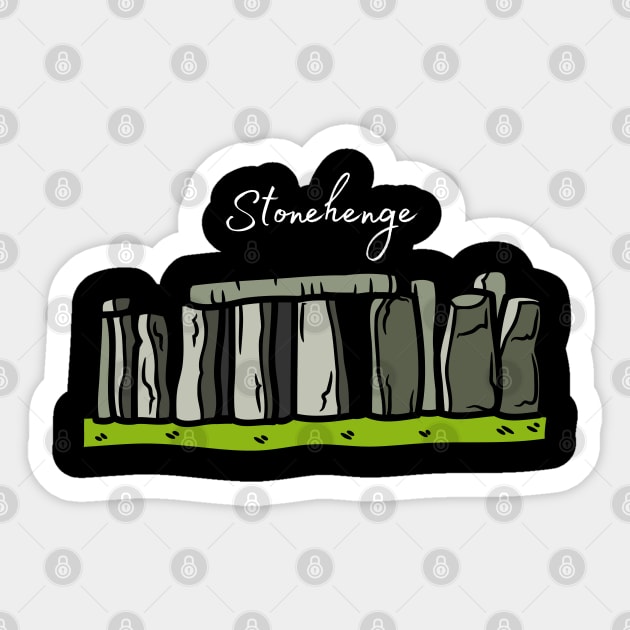 Stonehenge Sticker by johnnie2749